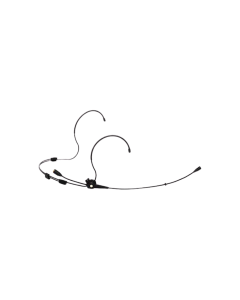 RØDE HS1-B headset microphone in black, featuring an adjustable ergonomic design and ultra-thin boom arm.