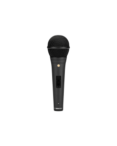 RØDE M1-S live dynamic vocal microphone with lockable on off switch and cardioid pickup pattern
