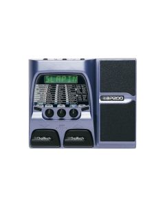 DigiTech BP200 bass modeling multi effects processor with expression pedal front view
