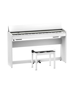 Roland F701 Digital Piano - White