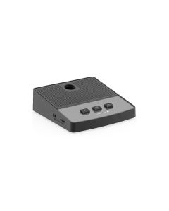 Beyerdynamic Orbis MU 23 delegate conference unit with integrated loudspeaker, headphone output, RJ45 connection, and tabletop wired conference system design
