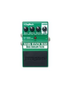 DigiTech XBW Bass Synth Wah envelope filter bass guitar effects pedal top view
